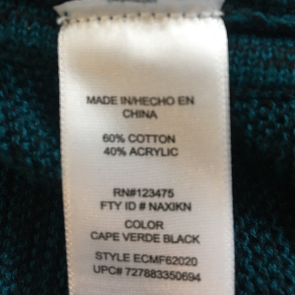 Comfy Cotton-blend Sweater...great color + design! - Picture 8 of 9